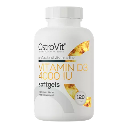 Vitamīns D3 4000IU (120 kapsulas)