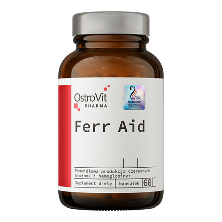 Dzelzs ar vitamīniem / Ferr Aid (60 kapsulas)