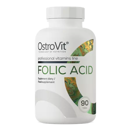 Folskābe / Folic Acid (90 tabletes)