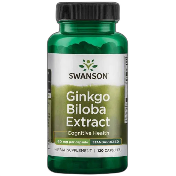 Ginkgo Biloba Ekstrakts 60mg