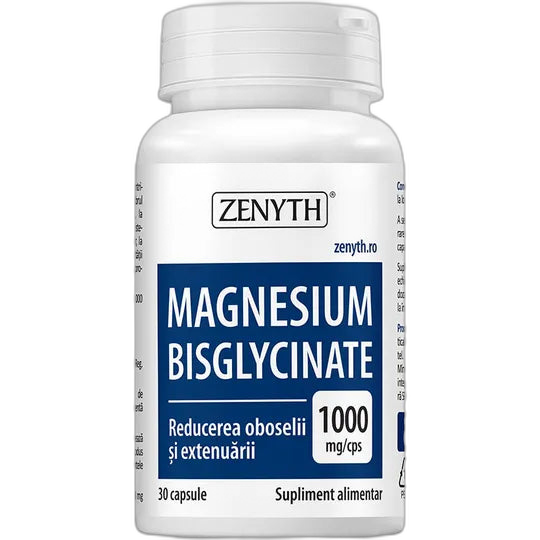 Magnija bisglicināts / Magnesium Bisglycinate (30 kapsulas)
