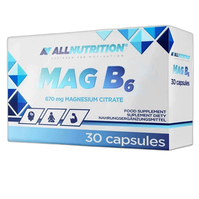 Magnija citrāts + B6 / MAG B6 (30 kapsulas)