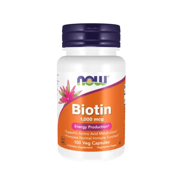 Biotīns / Biotin 1000mcg (100 kapsulas)