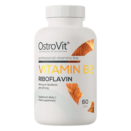 Riboflavīns / Vitamin B2 Riboflavin (60 kapsulas)