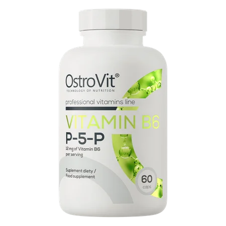 B6 vitamīns / Vitamin B6 P-5-P (60 kapsulas)