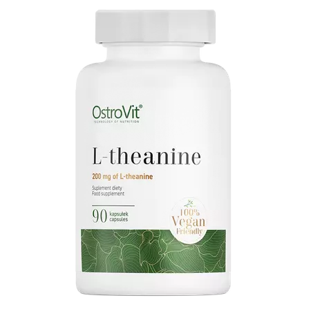 L-teanīns / L-theanine 200mg (90 kapsulas)