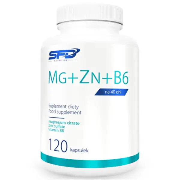 Magnijs, Cinks, B6 / Mg+Zn+B6 (120 kapsulas)